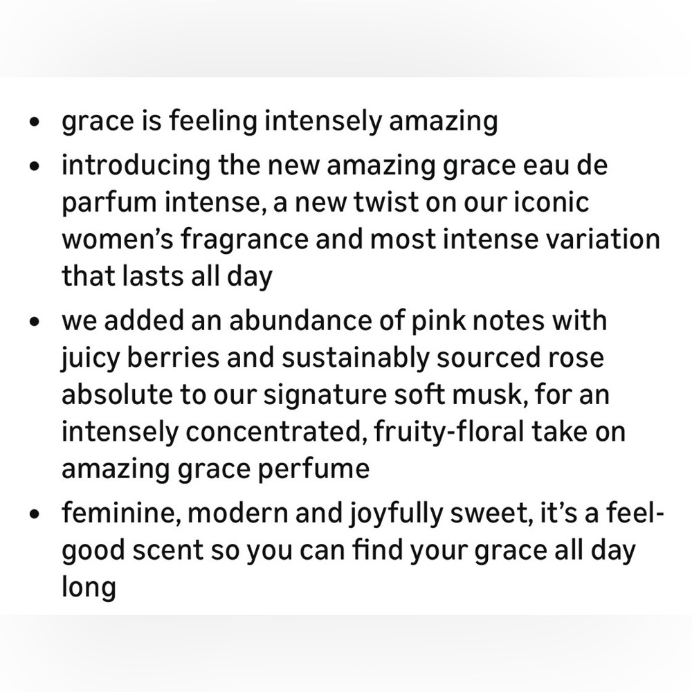 Philosophy Amazing Grace Eau de Parfum Intense 60ml 2oz - Picture 8 of 8
